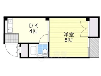 ヴィラ盛都2【2階】の間取り