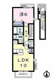 愛知県名古屋市南区戸部町2丁目【アパート】の間取り