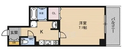 IF城北【2階】の間取り