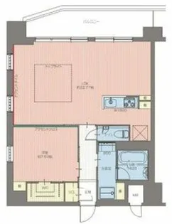 プレジオ松屋町【12階】の間取り