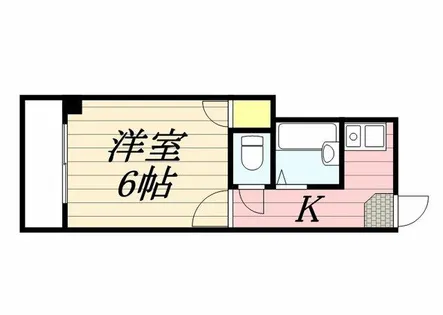 リリーフ室見【2階】の間取り