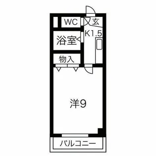 桜マンションII【603号室】の間取り