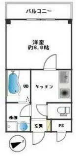 APEX姫路【4階】の間取り