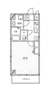 クレールソフィア都島【8階】の間取り