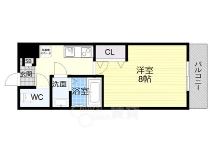 MARKST鶴見【15階】の間取り
