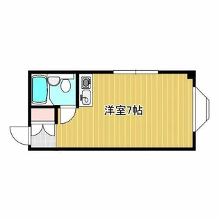 シャトー杉本PARTⅠ【5階】の間取り