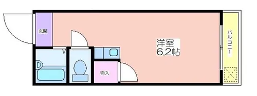 サンタウンあきパート2【304号室】の間取り