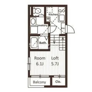 リエット【2階】の間取り