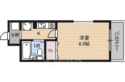 プレアール東中浜【4階】の間取り