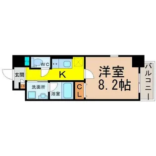 グランドコスモス【6階】の間取り