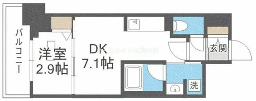 アーバネックス天満橋Front【12階】の間取り