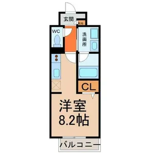 ラ・グランディール【5階】の間取り