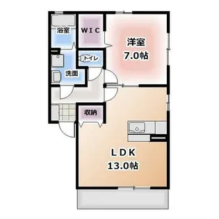 ネオステージⅡ【101号室】の間取り