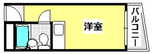 タウン穂積【3階】の間取り