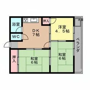 森部ビル【1階】の間取り