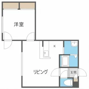 TOROIS FRERES【2階】の間取り