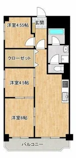 大阪府吹田市豊津町【マンション】の間取り
