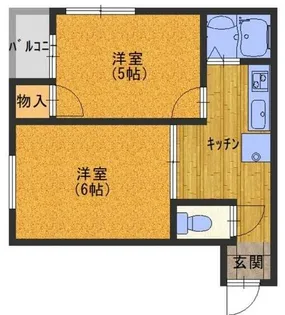 アクティオ大宮【4階】の間取り