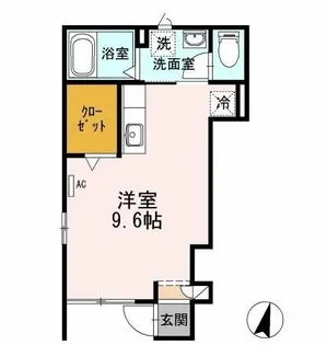 セントラル・ウッズ【1階】の間取り