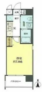 W-STYLE北浜【4階】の間取り