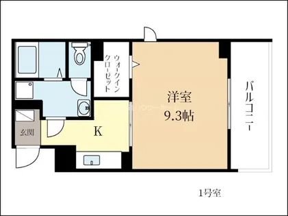 第2シャトー小倉【1階】の間取り