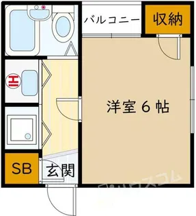 プライムハウス豊南【1階】の間取り