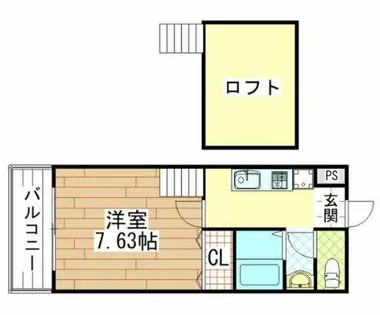 セントポリア衣摺【2階】の間取り