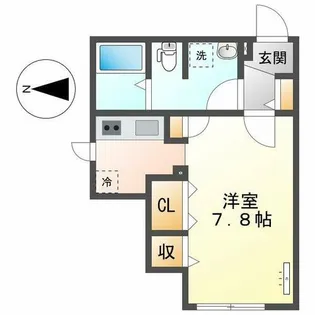 クアドール桜山(quador桜山)【4階】の間取り