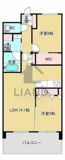 サンエクステリア24【8階】の間取り