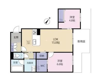 シャーメゾンシエロ【1階】の間取り