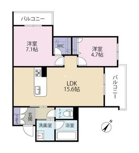 シャーメゾンシエロ【3階】の間取り