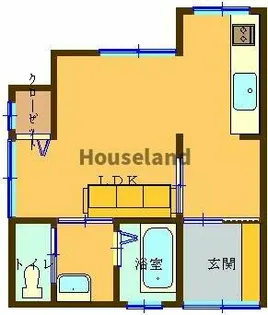 和歌山県和歌山市湊通丁北4丁目【一戸建】の間取り