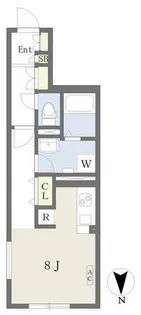 GRANZ OZONE【2階】の間取り