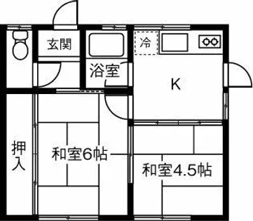 愛知県春日井市堀ノ内町1丁目【一戸建】の間取り