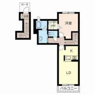 パティオ玉手【2階】の間取り