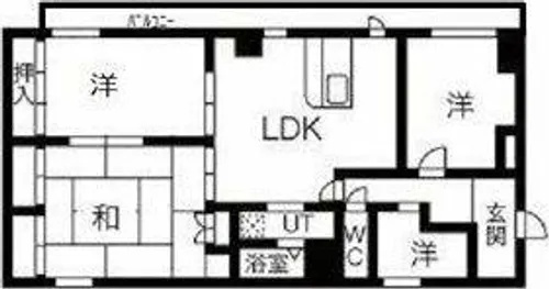 Collection桜ノ宮I【4階】の間取り
