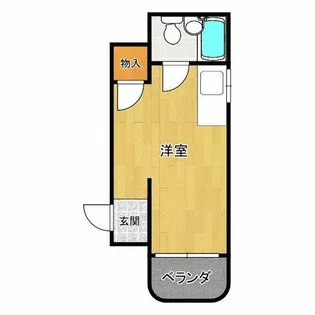 西宮マンション【2階】の間取り