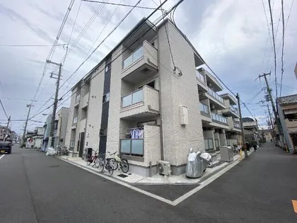 大阪府大阪市東住吉区照ケ丘矢田4丁目【アパート】の外観
