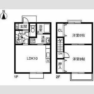 デュープレックス柊ヒルズ【1階】の間取り