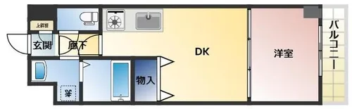 リッツ霧ヶ丘【8階】の間取り