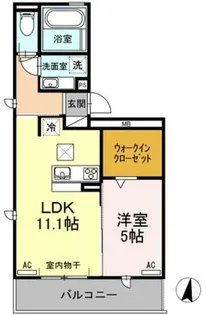 さくら【2階】の間取り
