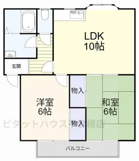 プチメゾンMORI【202号室】の間取り