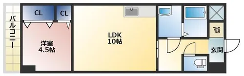 雅ビル【106号室】の間取り