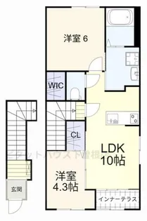 ソランジュ【207号室】の間取り