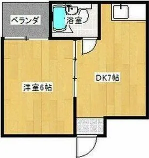 大阪府寝屋川市中木田町【マンション】の間取り