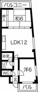 エスポワール交野【5階】の間取り