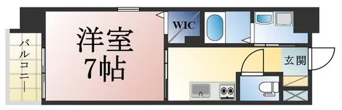 Sun Rich ST【501号室】の間取り