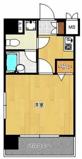 ラフォーレ博多【2階】の間取り