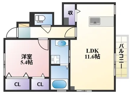 セジュール柏 F棟【1階】の間取り