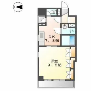 リバーパークヴィレッジ【3階】の間取り